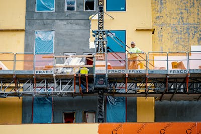 Referensprojekt fasadarbete